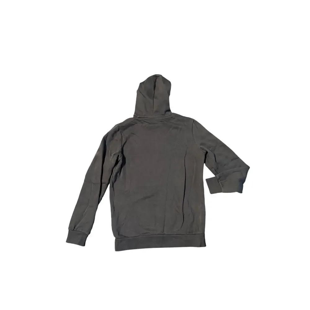 Puma Hoodie Mens Sweatshirt Black Size small red logo - Picture 2 of 10